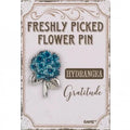 Elevate your everyday style with the Ganz Hydrangea Flower Pin.