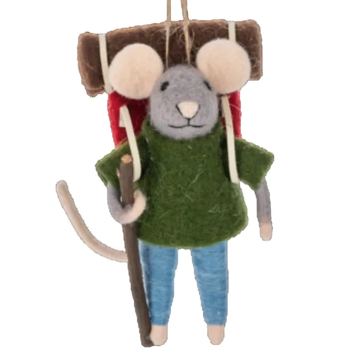 They make thoughtful gifts for hikers, nature lovers, and ornament collectors. Enjoy these charming ornaments every holiday season.