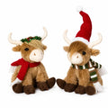 8-inch soft plush Highland cow stuffed animal