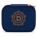 This H & H Gifts Personalised Jewellery Box features a beautiful “D” monogram design made just for her.