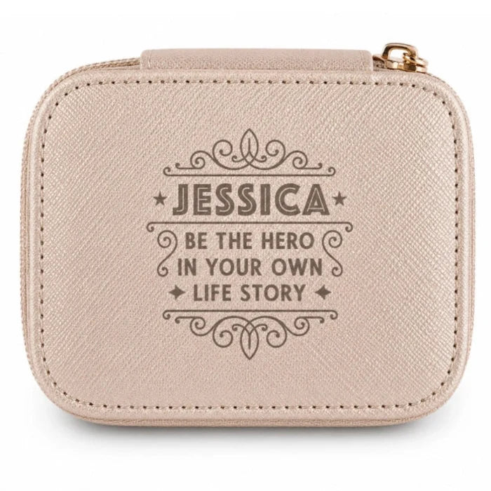 This H & H Gifts Personalised Jewellery Box combines heartfelt sentiment with practical, everyday elegance for Jessica.