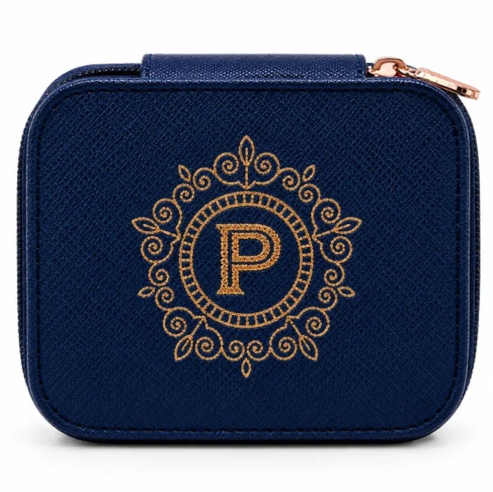 This H & H Gifts Personalised Jewellery Box features a beautiful “P” monogram design made just for her.