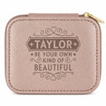 Celebrate someone special with the H & H Gifts Personalised Jewellery Box – Taylor.