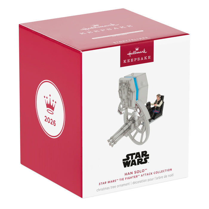 Hallmark : 2026 Keepsake Han Solo™ Star Wars™ TIE Fighter™ Attack Collection (141)