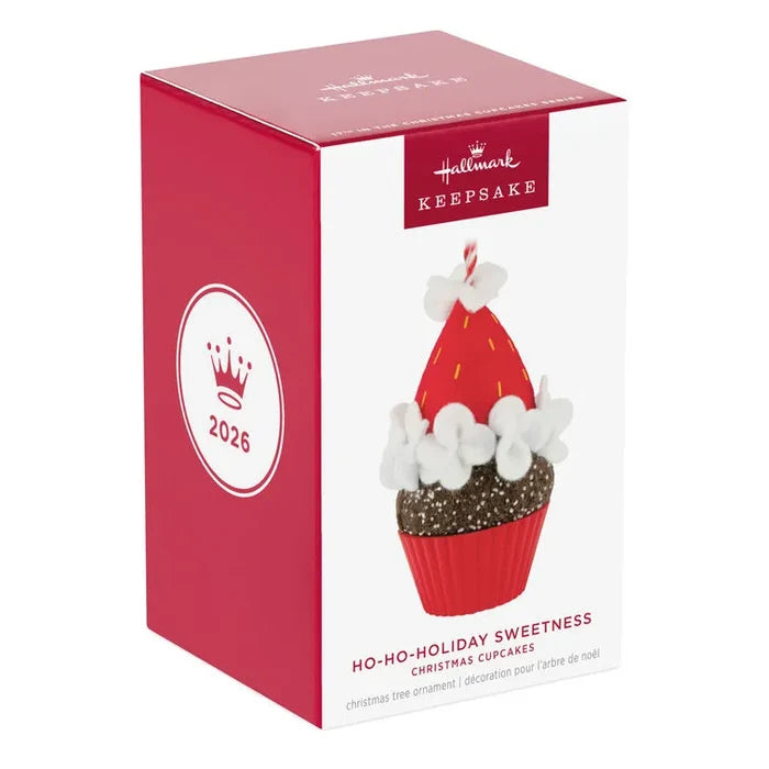 Hallmark : 2026 Keepsake Ho-Ho-Holiday Sweetness 17th in the Christmas Cupcakes series (148)
