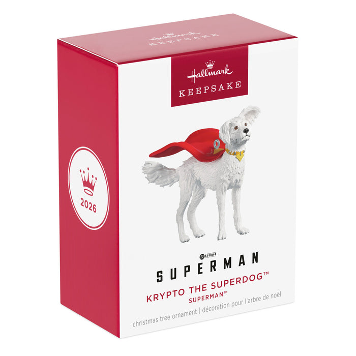Hallmark : 2026 Keepsake Krypto the Superdog™ Superman (177)