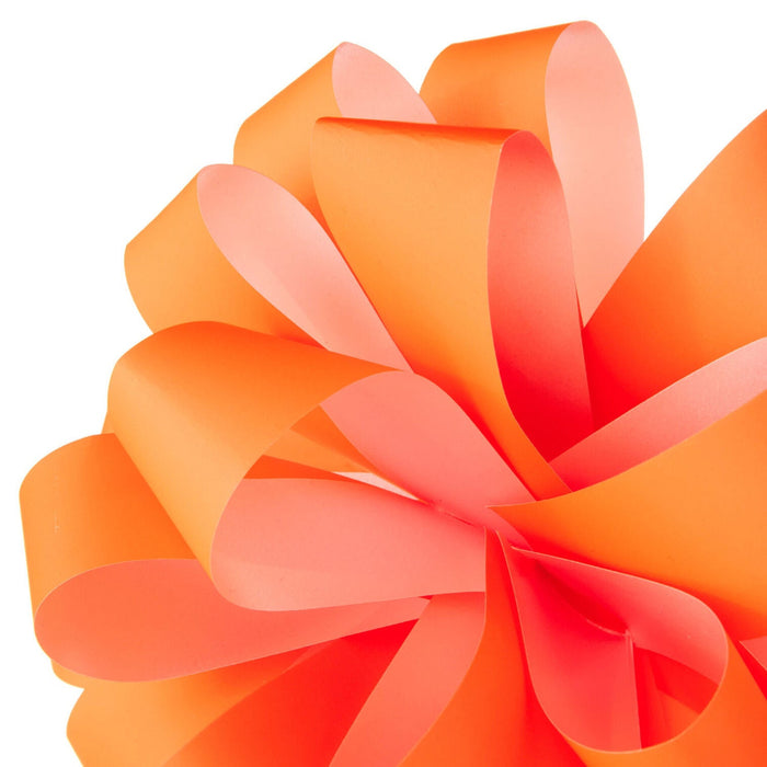 Hallmark : 6" Bright Orange Gift Bow