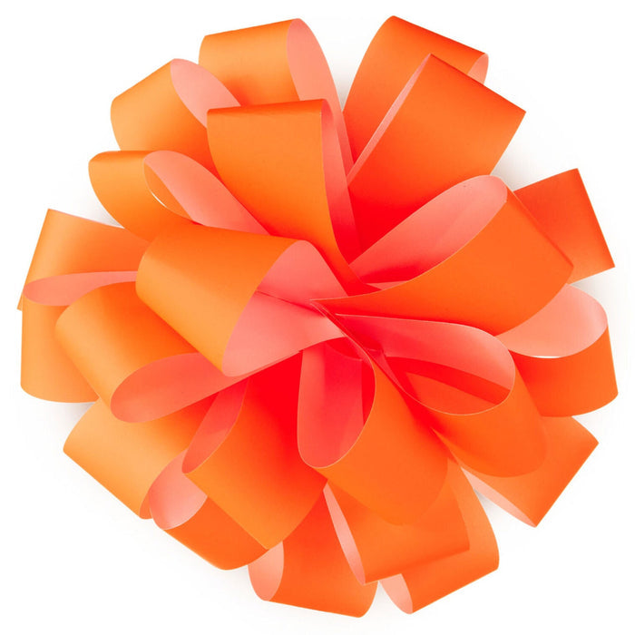 Hallmark : 6" Bright Orange Gift Bow