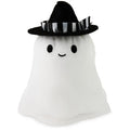 Ghost Zip-Along Plush Toy 5.25 Inch Soft Halloween Stuffed Ghost with Cute Friendly Design.