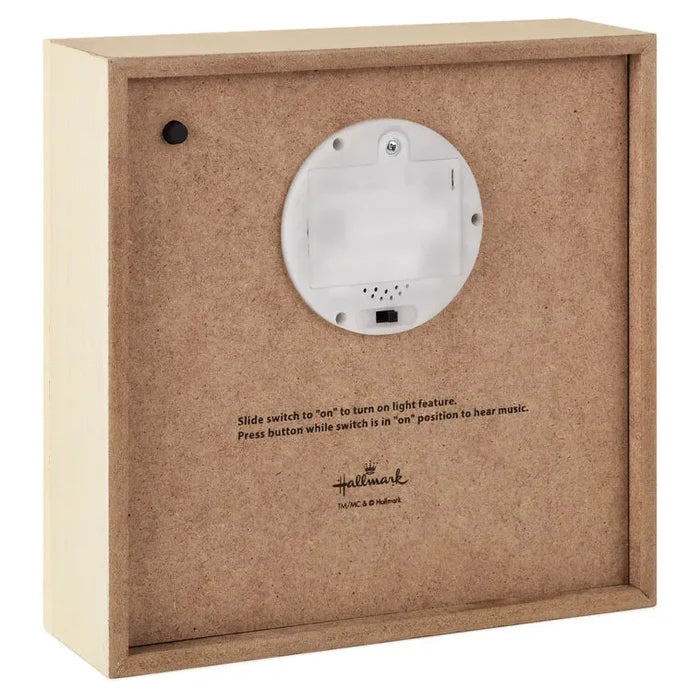 Hallmark : Manger Scene Musical Shadow Box With Light, 7x7
