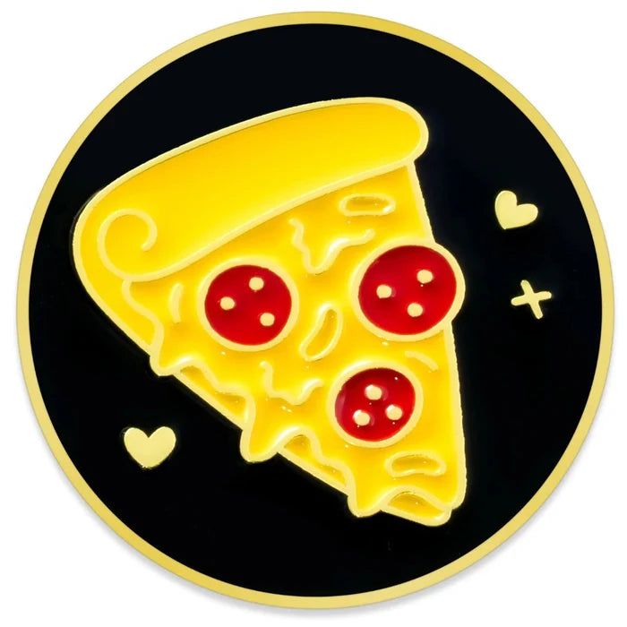 Pizza My Heart Metal Pocket Token