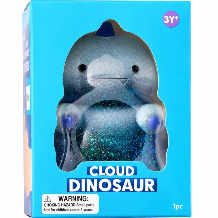 Unicorn and dinosaur sensory squeeze toy 1pk with cute character designs for kids' tactile and fidget play.