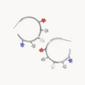 Kendra Scott :Camila Silver Hoop Earrings
