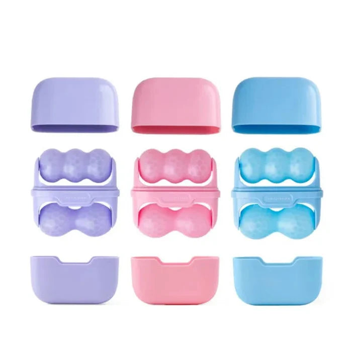 The DM Merchandising Lemon Lavender Roll Model Double-Ended Ice Roller delivers a salon-quality cold therapy experience at home.