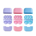 The DM Merchandising Lemon Lavender Roll Model Double-Ended Ice Roller delivers a salon-quality cold therapy experience at home.