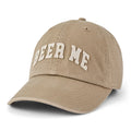 Life Is Good Adult Unisex Beer Me Arch Chill Cap featuring embroidered Beer Me graphic, washed 100% cotton fabric, unstructured low-mid crown, and adjustable snap-back closure