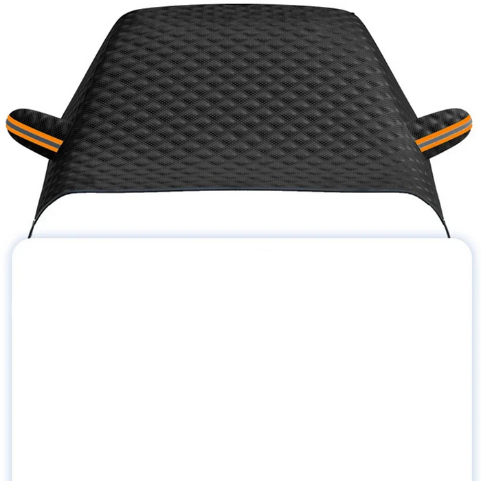 Magnetic Car Snow & Ice Protector All Season Windshield Cover Black
