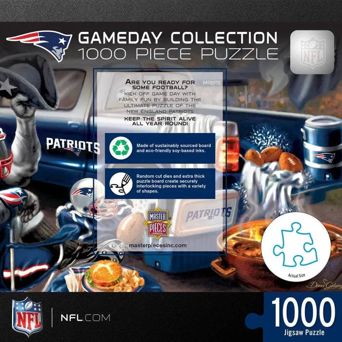 Masterpieces Puzzle Inc : New England Patriots - Gameday 1000 Piece Jigsaw Puzzle