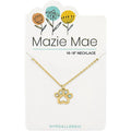 Center Court: Gold Opal Paw Print Mazie Mae Necklace - Center Court: Gold Opal Paw Print Mazie Mae Necklace