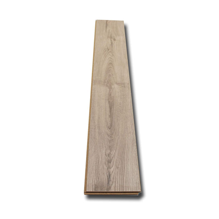Wooden plank on a white background