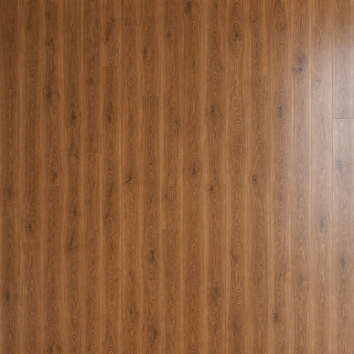 Elevated view of Natural Oak Country laminate flooring.