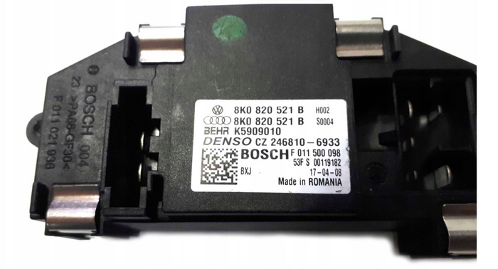 NOWY ORYGINALNY REZYSTOR OPORNIK DMUCHAWY A4 A5 A8 Q5 8K0820521B