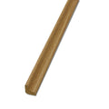 Oak Scotia Floor Trim on a white background