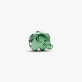 Green Elephant Mini Charm featuring a cute green elephant design