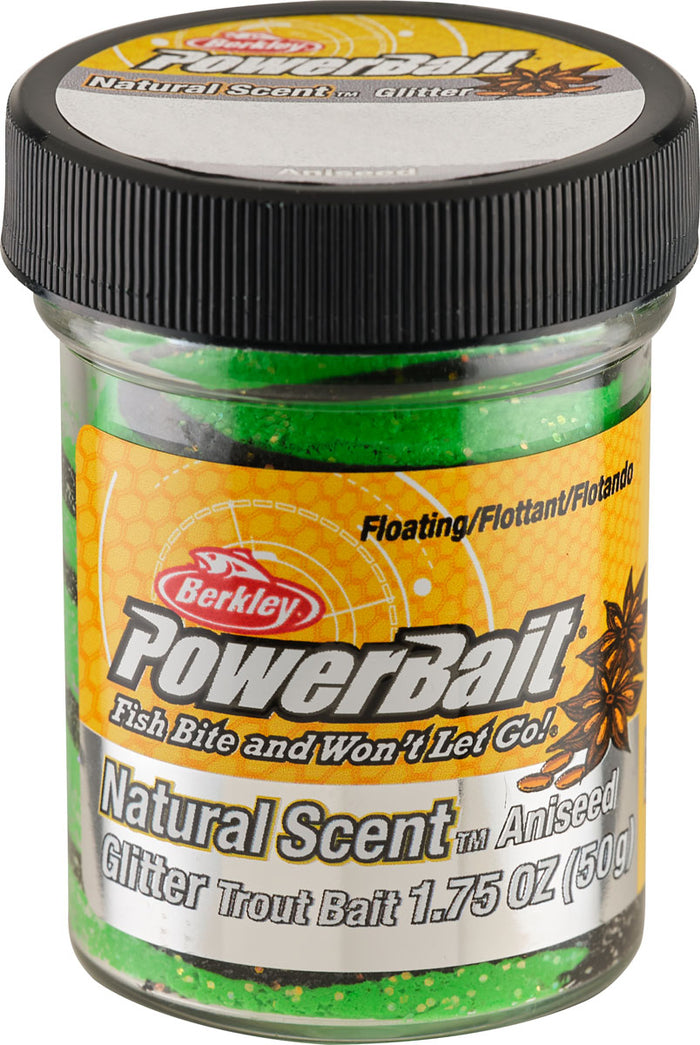 Powerbait Natural Glitter Trout Scented Bait