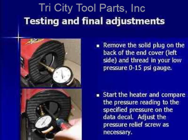 PP205 Rotor Kit  HA3005  Reddy  Master  Desa Kerosene Heaters 5/8"
