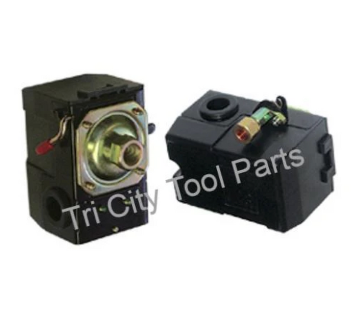 PS101P Air Compressor Pressure Switch  125/95 PSI Single Port