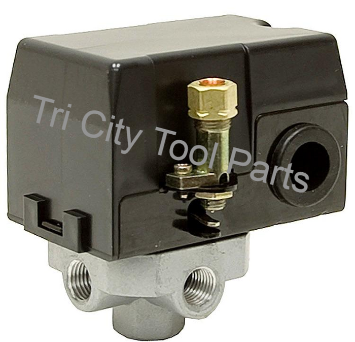 PS104P Air Compressor Pressure Switch 125/95 PSI Four Port
