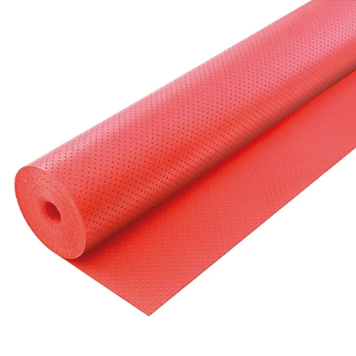 Side view of a roll of Quicktherm underlay