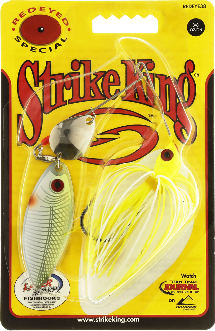 Red Eye Spinnerbait Lure - 3/8 oz