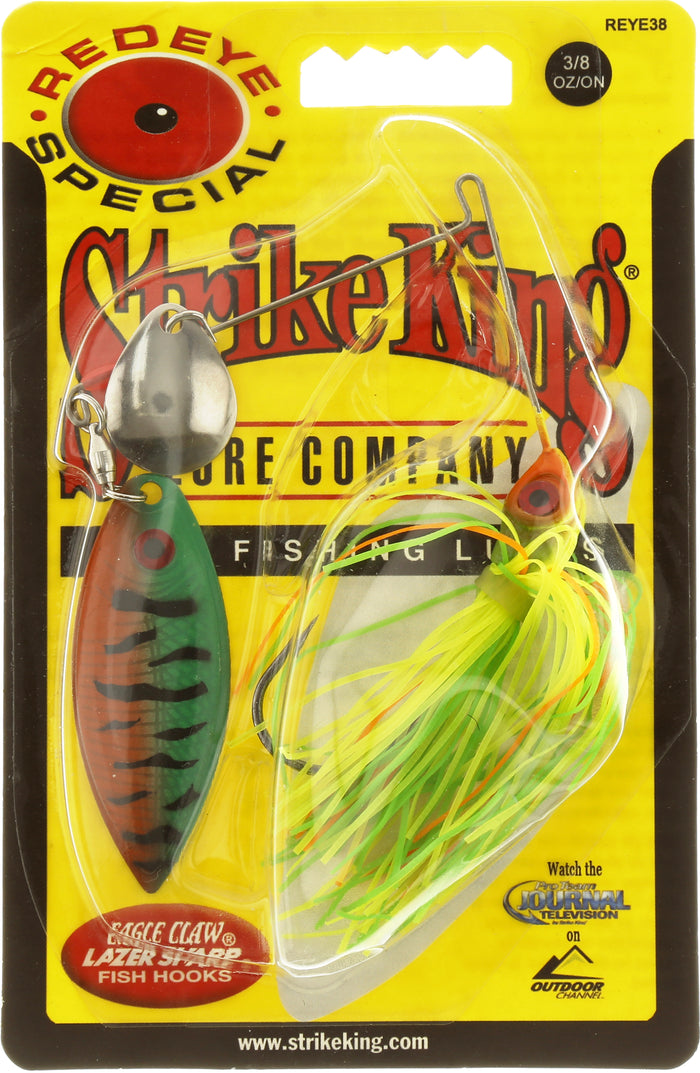 Red Eye Spinnerbait Lure - 3/8 oz