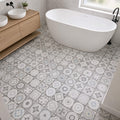 Renaissance Rigid LVT Tile Flooring in a bathroom setting.