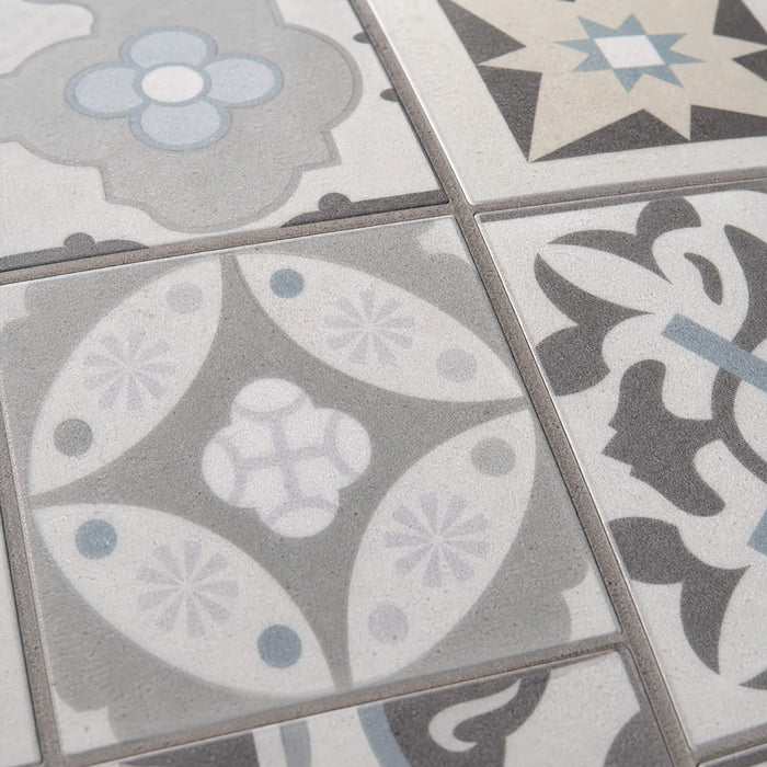 Extreme close-up of Renaissance Rigid LVT Tile Flooring