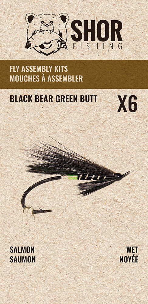 Salmon Fly Assembly Kits - 6/PK