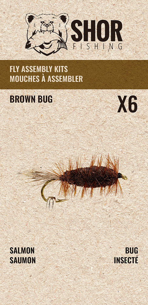 Salmon Fly Assembly Kits - 6/PK