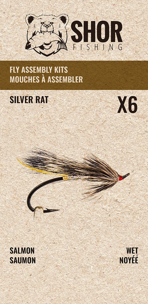 Salmon Fly Assembly Kits - 6/PK