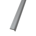Silver Ramp Door Bar on a white background