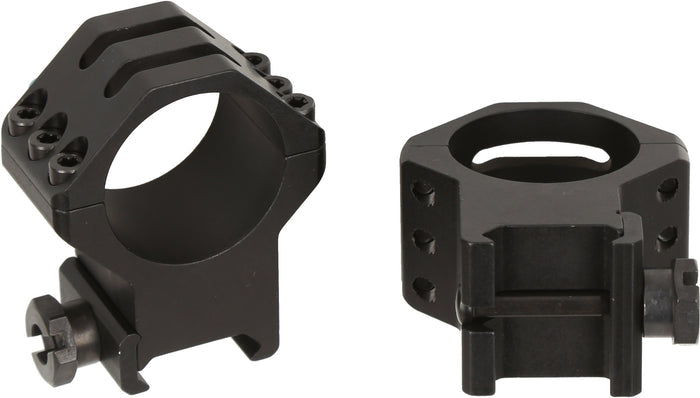 Six Hole Skeleton Scope Rings - Extra High - Matte - 30 mm