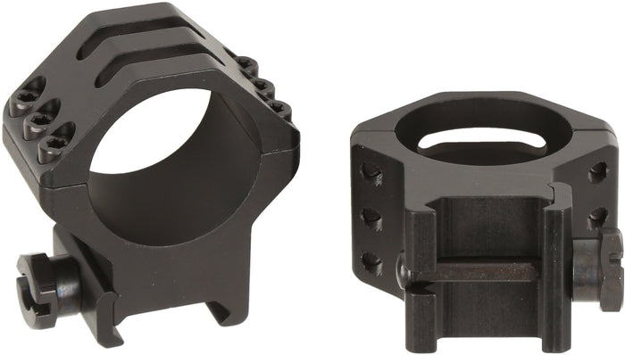 Six Hole Skeleton Scope Rings - High - Matte - 30 mm