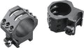 Six Hole Skeleton Scope Rings - Medium - Matte - 30 mm
