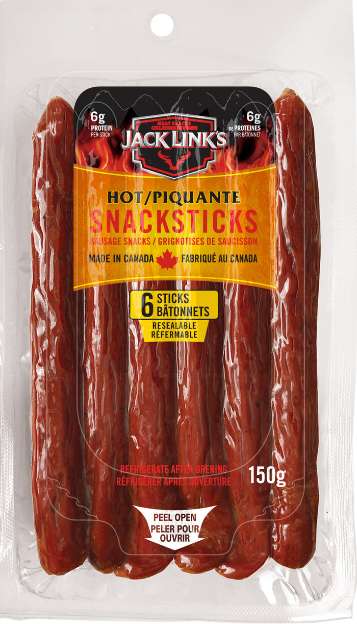 Snackstick Sausage Snacks - Hot