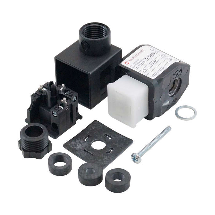 Solenoid valve 2/2 g3/8 coil - Milcotec