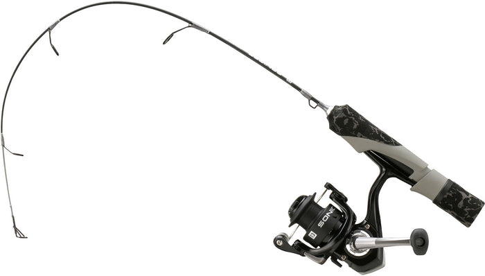 Sonicor Camo Ice Fishing Rod and Reel Combo