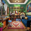 This Springbok Fender Guitar Lessons 1000 Piece Jigsaw Puzzle features a vibrant Fender-themed design packed with color and detail.