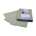 Box of Thermofloor Fine Floor Fireboard Underlay with packaging on a white background