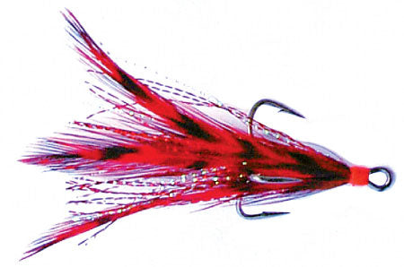 Up Dressed Treble Hook - 2/PK